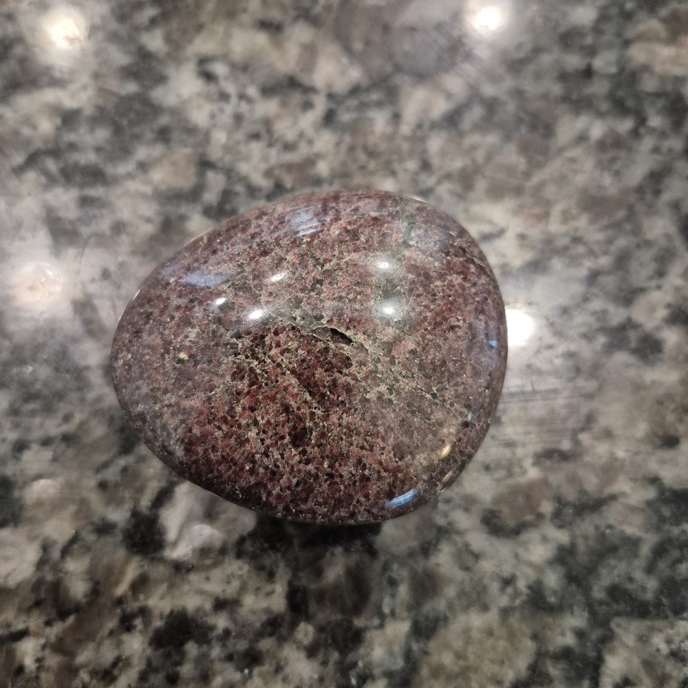 Natural Llanite Jasper Que Serra Palm Stone #11 New - Picture 5 of 6